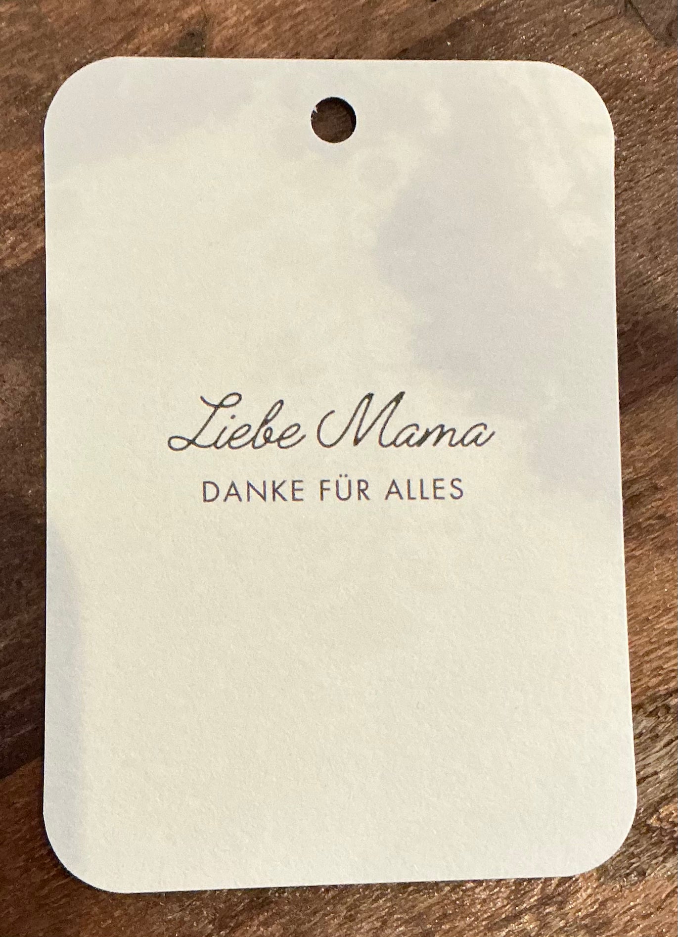Mini Karte Little Toe